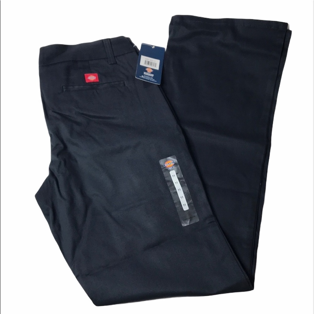 DICKIES GIRLS size 11 Navy Blue pants uniform